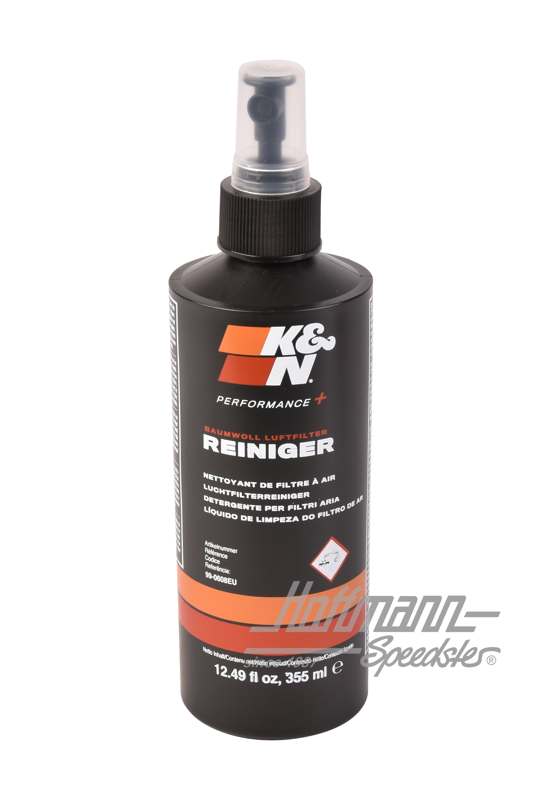 Air filter cleaner, K&N, 335 ml bottle | 99-0608EU | 020-0901-01