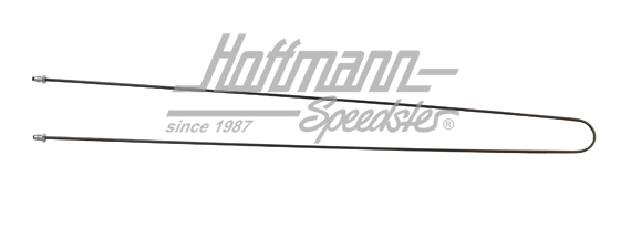 Brake line, 1710mm | 1035.7103.7103/1710 | 020-4076-71