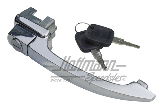 Door handle, 8.59-4.66, lockable, left | 113 837 205 C | 020-2457