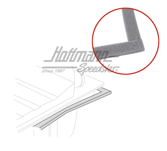 Seal, tank/body, 8.60- | 111 201 621 C | 020-4998