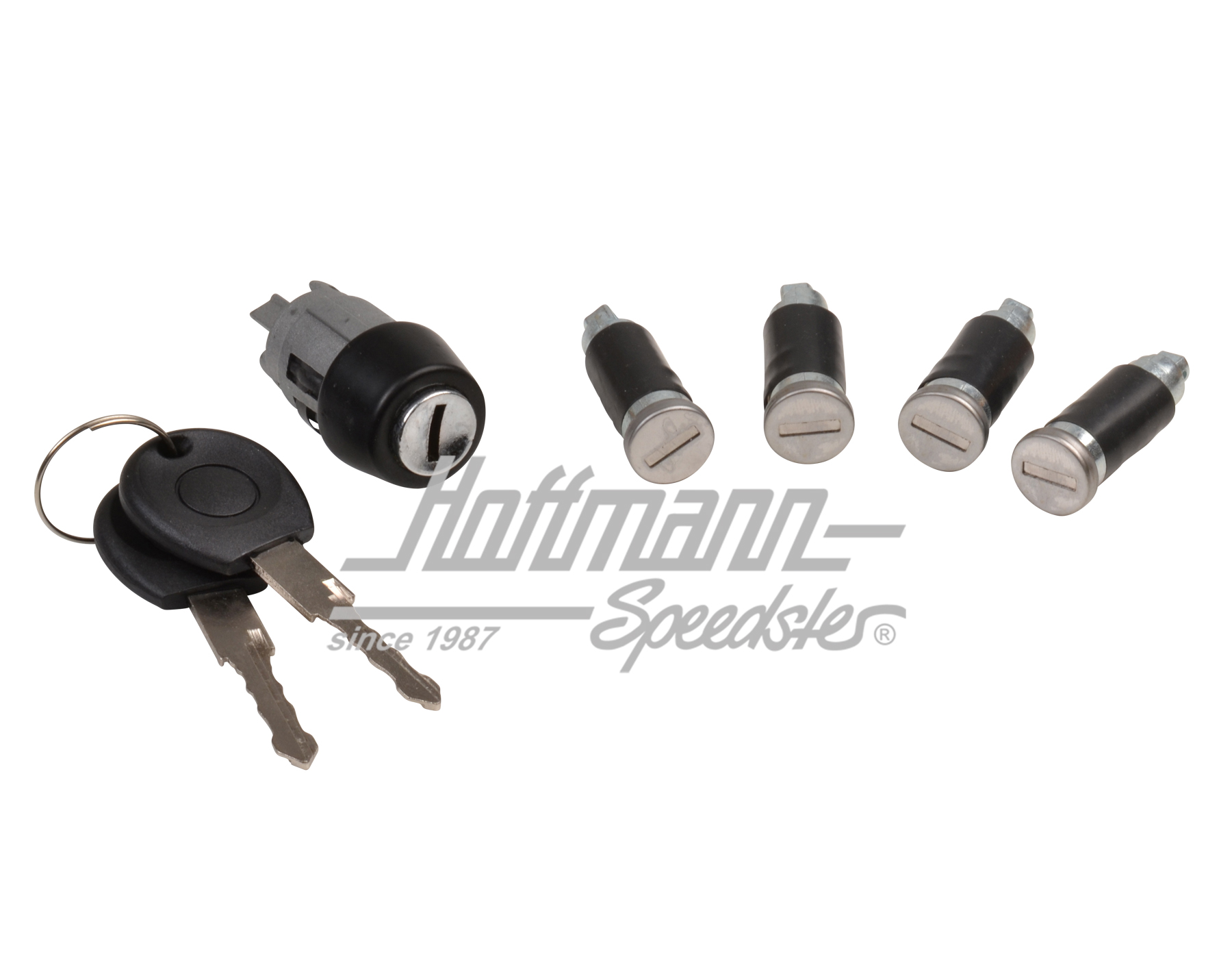 Lock cylinder set, Bus T4, 9.90-06.03 | 701 837 205-Kit | 408-1060