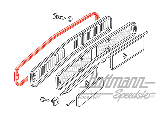 Ornamental frame, air inlet, -7.72                                                                  