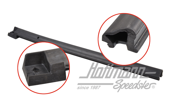 Folding-top seal, door, upper, right                                                                