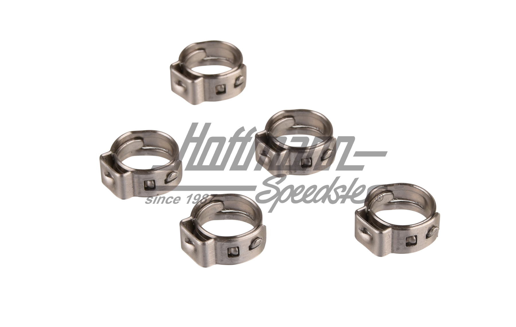 Single-ear clamps, adjustable, 7.3-9mm | --- --- --- | 020-0505-04