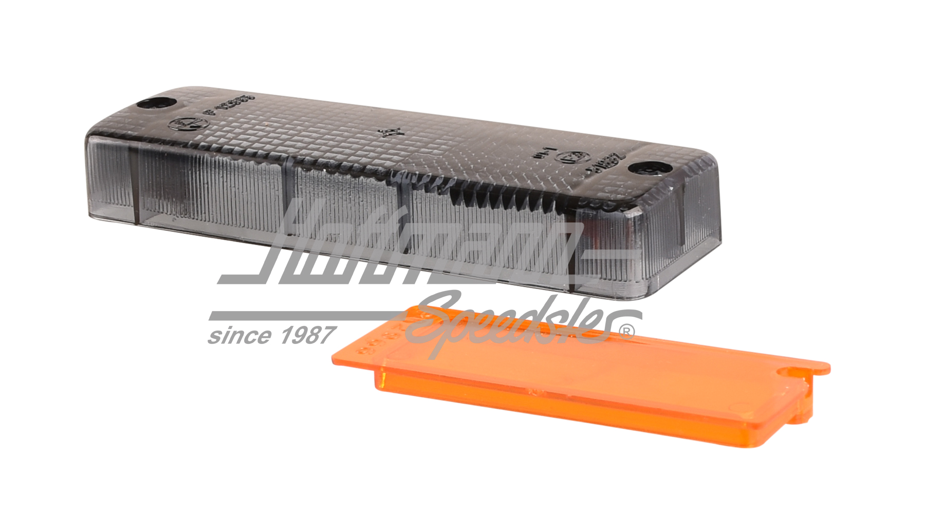 Turn-indicator lens, Golf 1 Convertible, 88-93, black                                               