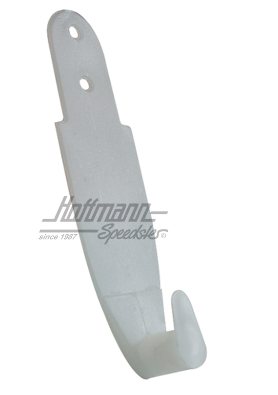 Hook, seat belt, white | 211 857 723 | 055-5016