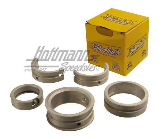 Main bearing set, 0.50/1.00/thrust std. 22mm, steel | 111 198 479 | 010-0143-56