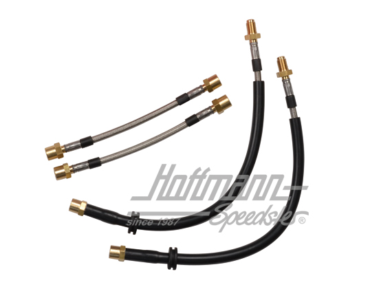 Brake hose set "Stahlflex", drum brake | ------------ | 206-2005