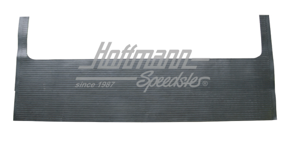 Rubber mat, Bus T1/T2, double cab, rear | 265 863 731 | 098-0000-80