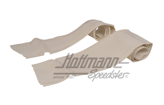 Running-board cover, white | 111 821 531 A / 532 A weiß | 020-2098-18