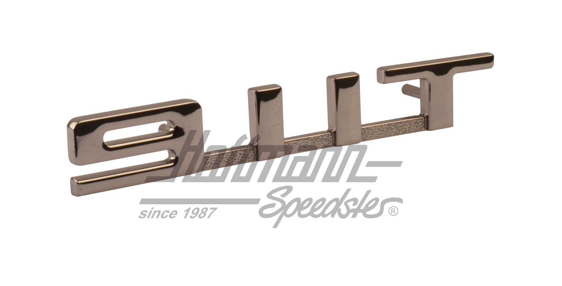 Emblem, 911 T, black/chromed                                                                        