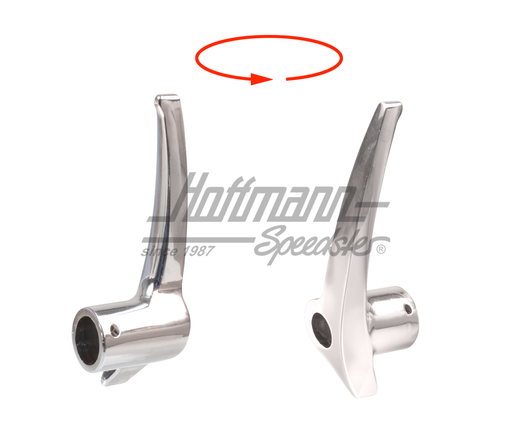 Latch, vent-window, chromed, right                                                                  