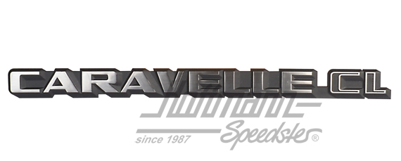 Emblem, Caravelle CL, rear | 255 853 689 L | 370-3860-14
