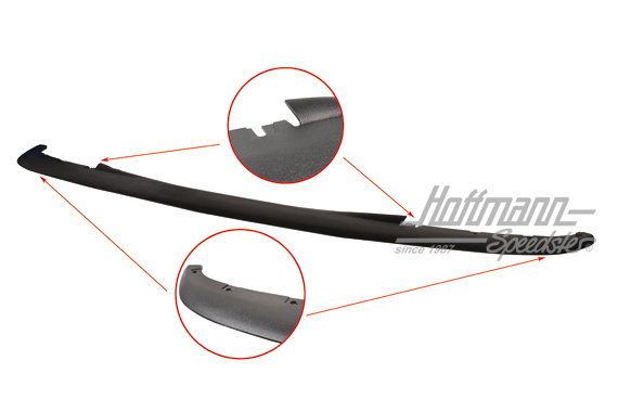 Weather strip, bumper, front, 74-89                                                                 