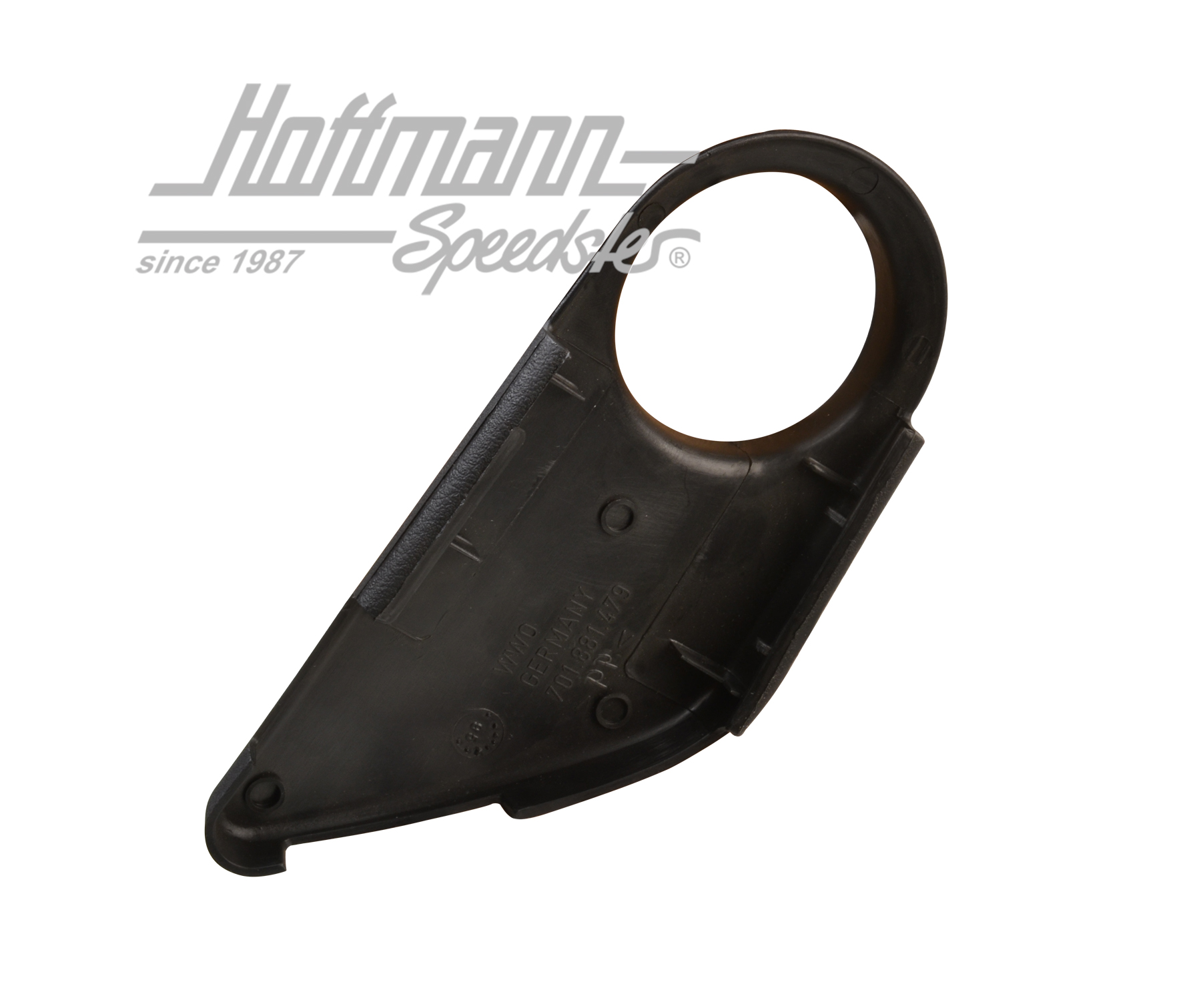 Cover, seat adjustment, with hole, left                                                             