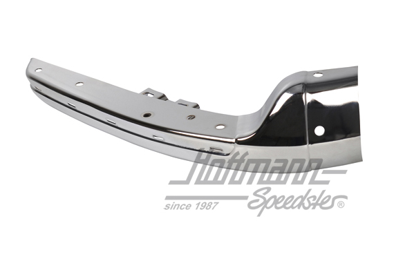 Bumper edge, front, 67-72, chromed, right | 211 707 114 G  (chrom) | 096-0757-02