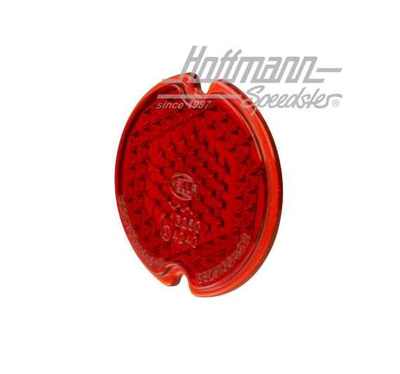 Tail-light lens, 5.58-7.61, red, Hella (glass)                                                      