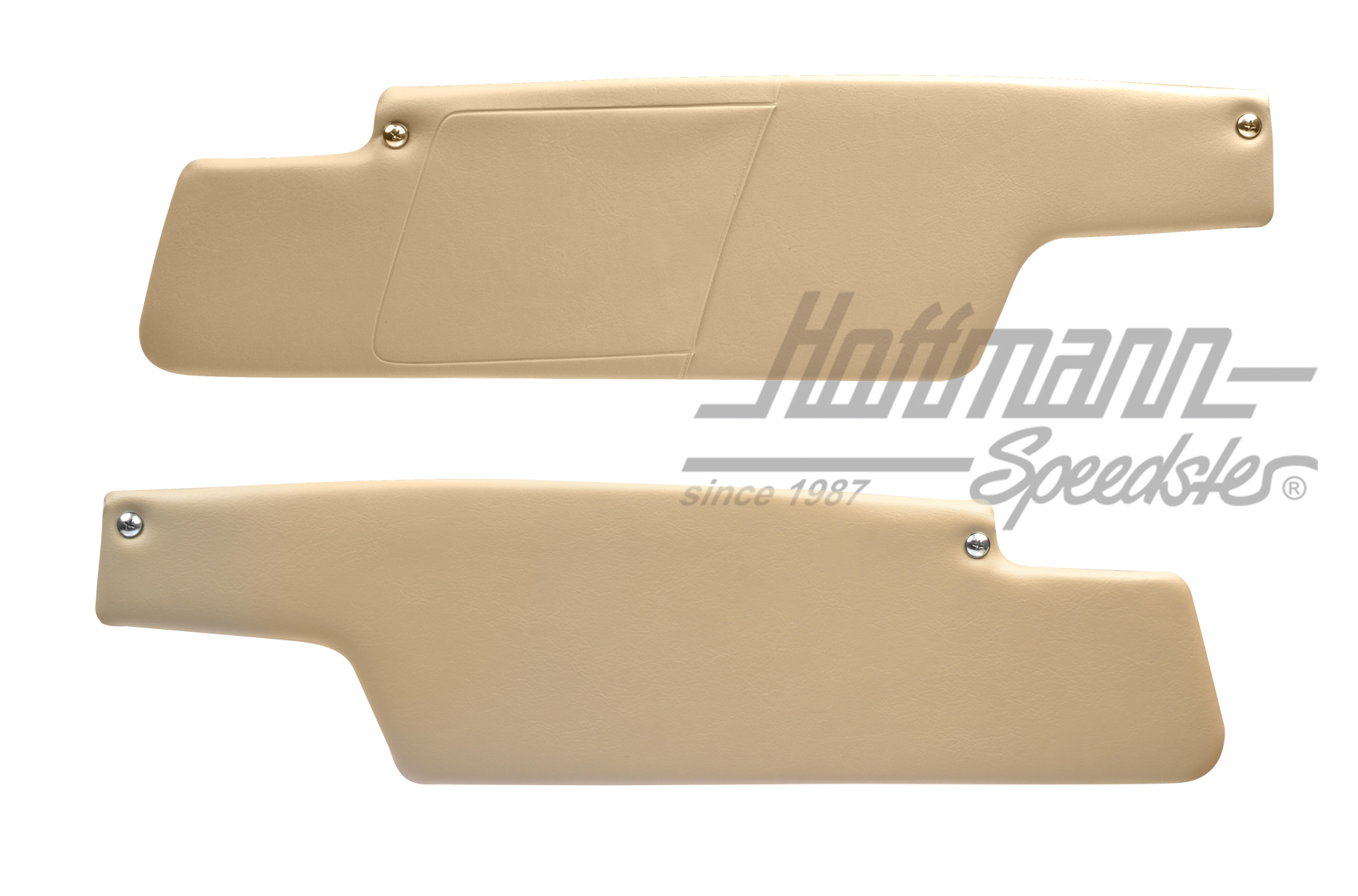 Sun visor, 914, without mirror, cream-coloured                                                      