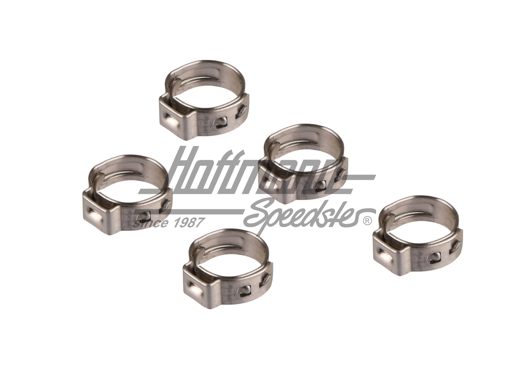 Single-ear clamps, adjustable, 8.8-10.5mm | --- --- --- | 020-0505-08