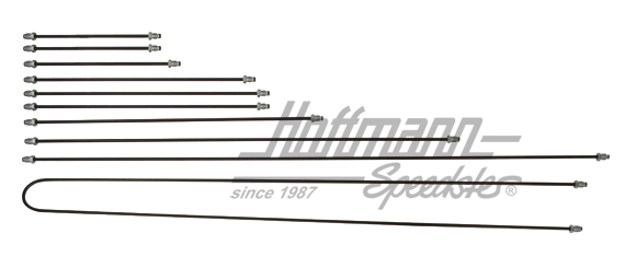 Brake line kit, Porsche 911/912,, 69-77                                                             