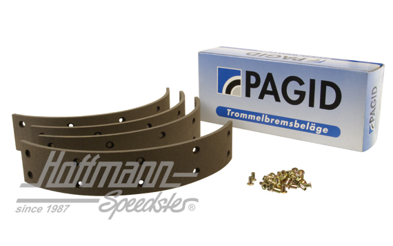 Brake-lining set, front, 1302/1303, 8.70- | 311 698 075 | 020-4048