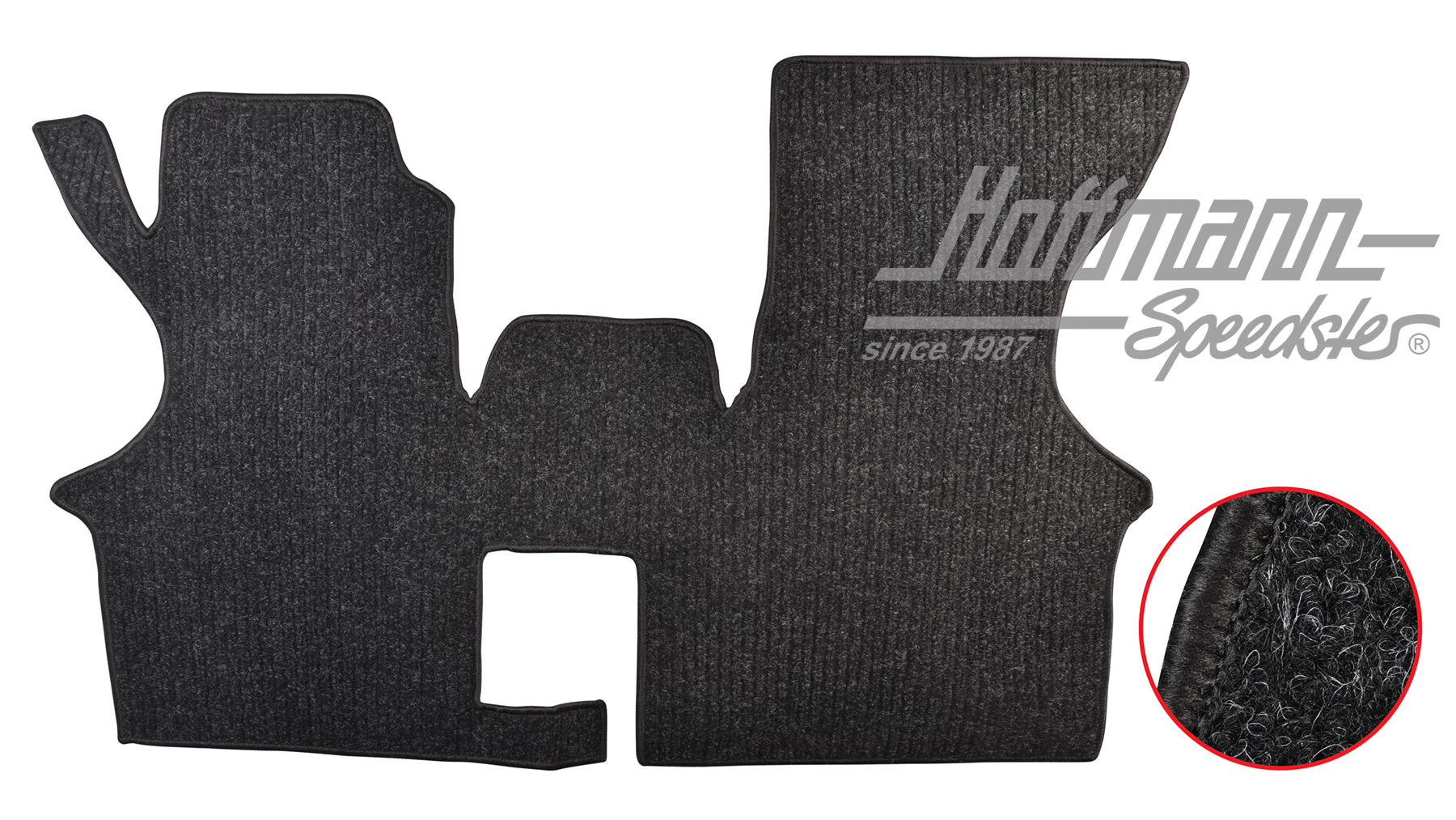 Carpet, driver's cab, front, Bus T4, anthracite |  | 408-9904