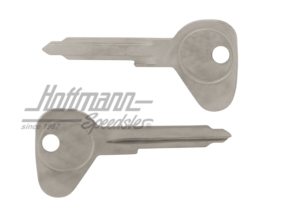 Key blank, profile "K", 8.66-7.70 | 111 837 219 A S 66 | 020-2475-07