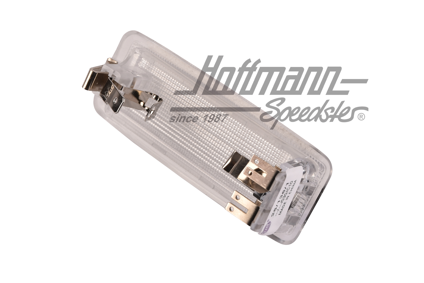 Interior lamp, Golf, Bus T2/T3, with chromed border                                                 