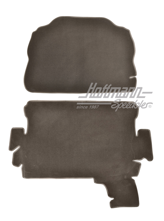Trunk carpet kit, 1303, grey |  | 026-6623