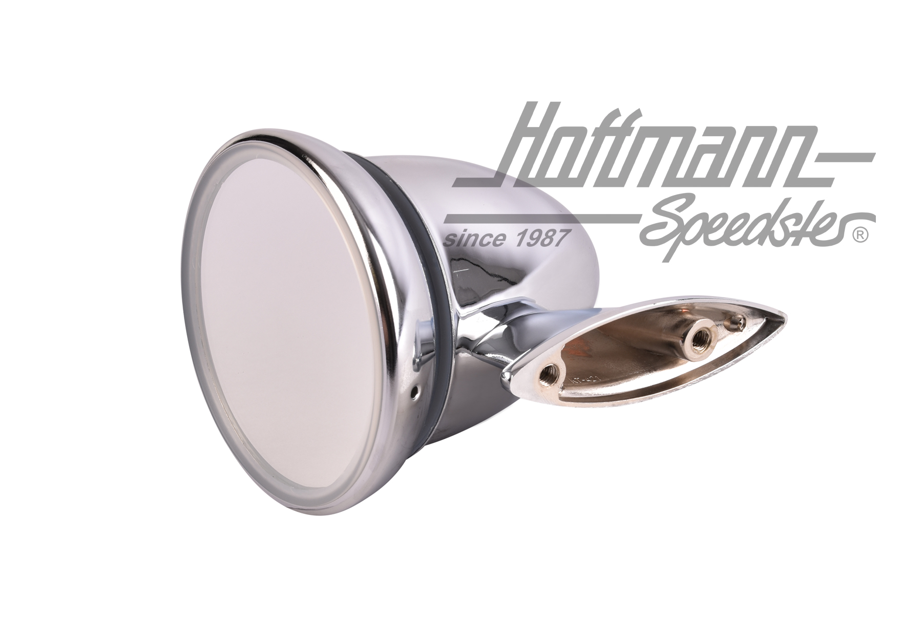 Sports mirror "Torpedo", chromed, left/right                                                        