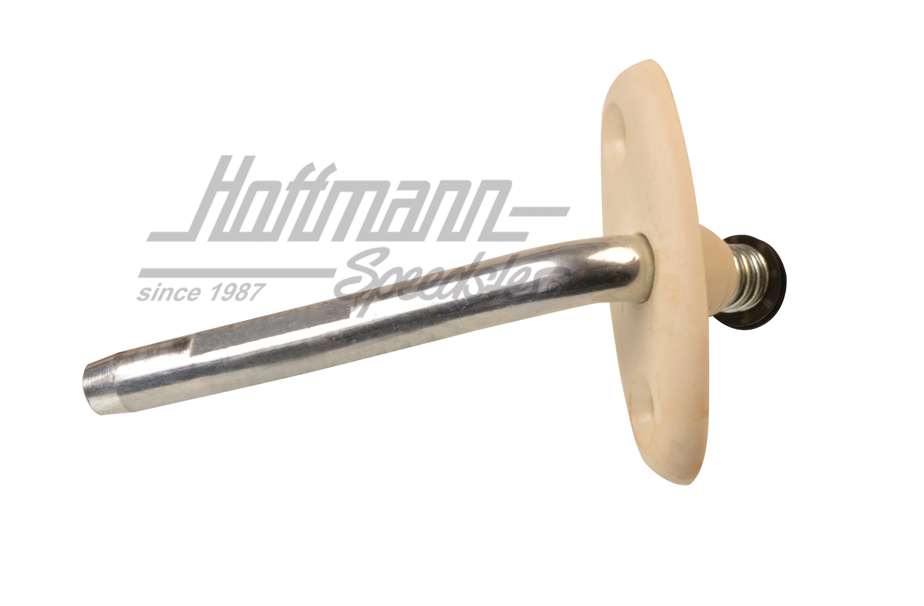 Sun visor retainer, 64-74, right, beige | 141 857 560 B | 066-0108-42