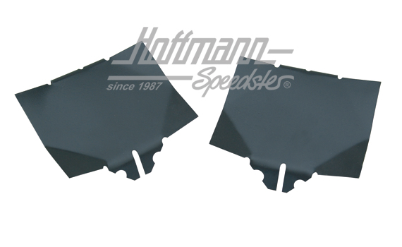 Heat deflector plates, 10mm studs | 311 119 317 A | 010-1460