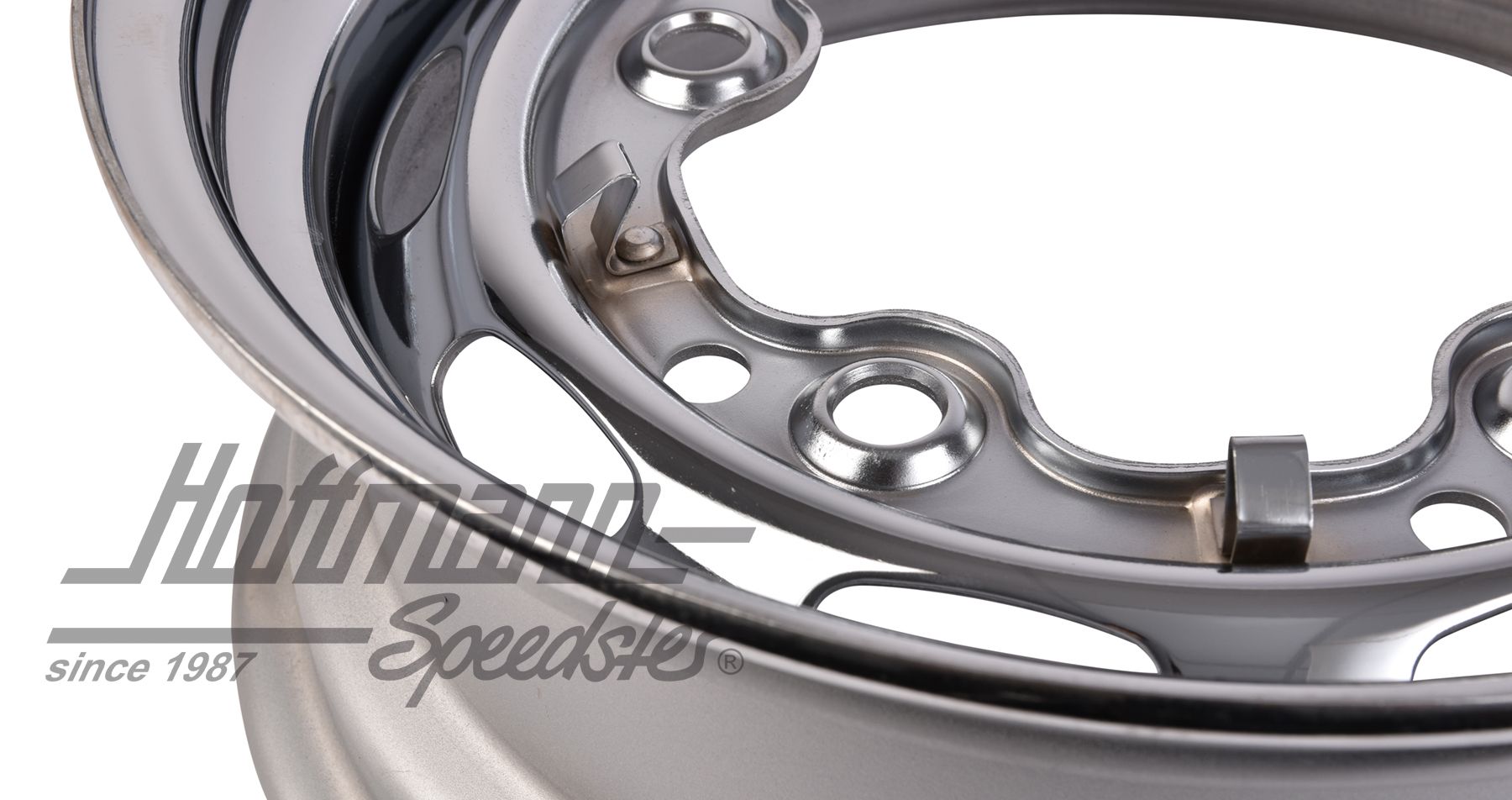 Chrome wheel 356-Style, 5.5x15, ET/offset 15                                                        