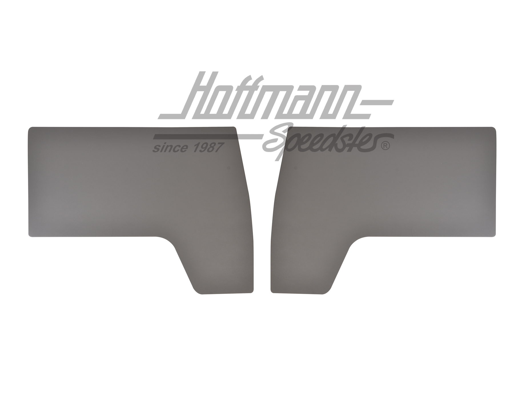 Door panels, front, Bus T1, 3.50-7.67, grey | 211 898 320 A | 098-0800