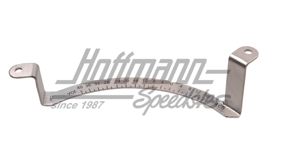 Scale for spark setting (aluminium) | 021 119 249 E | 097-1800-05