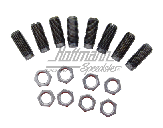 Valve adjustment screws + nuts, 10mm | 022 109 451 / 028 109 453 | 092-0490