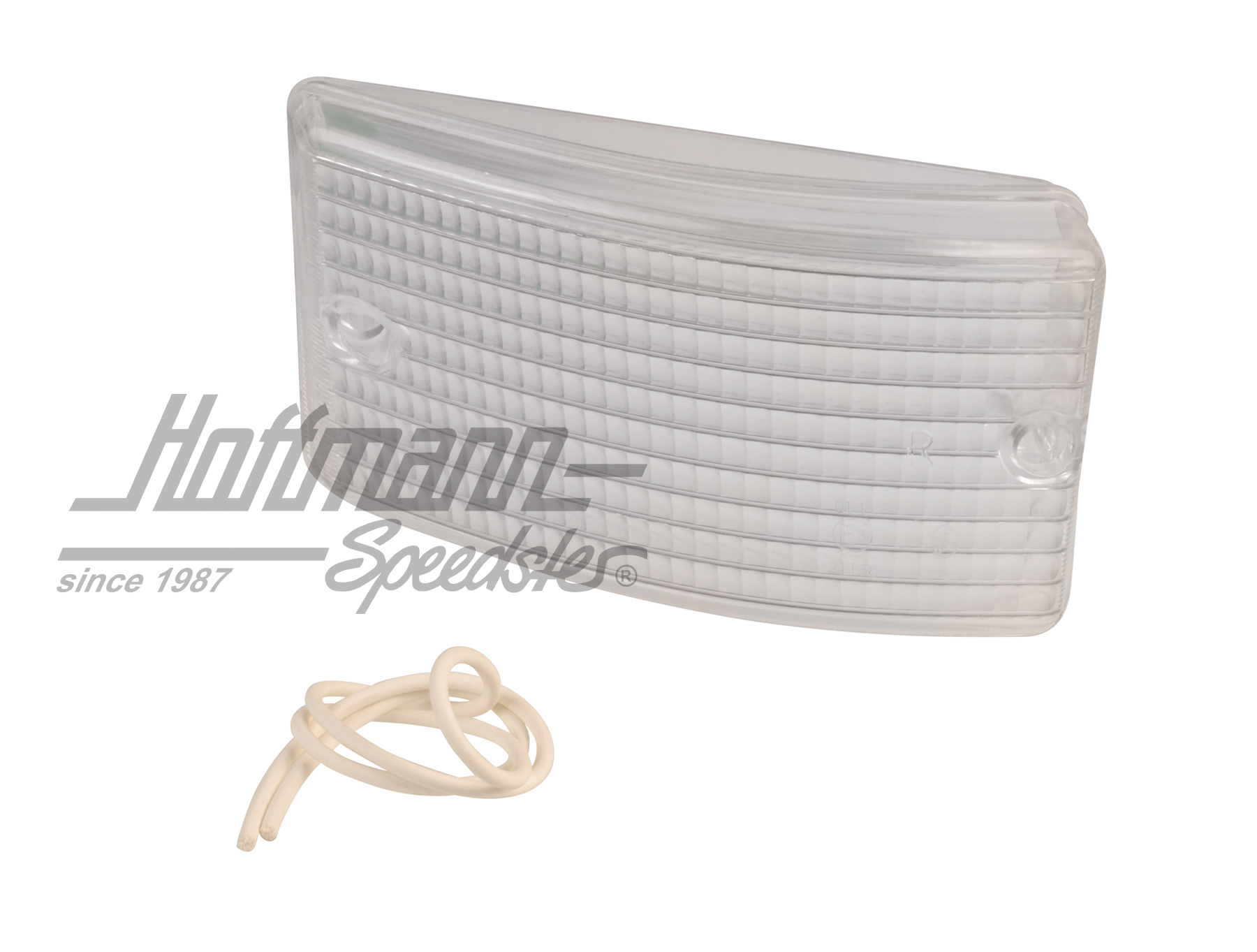 Turn indicator lens, 924/944, white, right                                                          