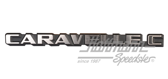 Emblem, Caravelle C, rear | 255 853 689 K | 370-3860-12