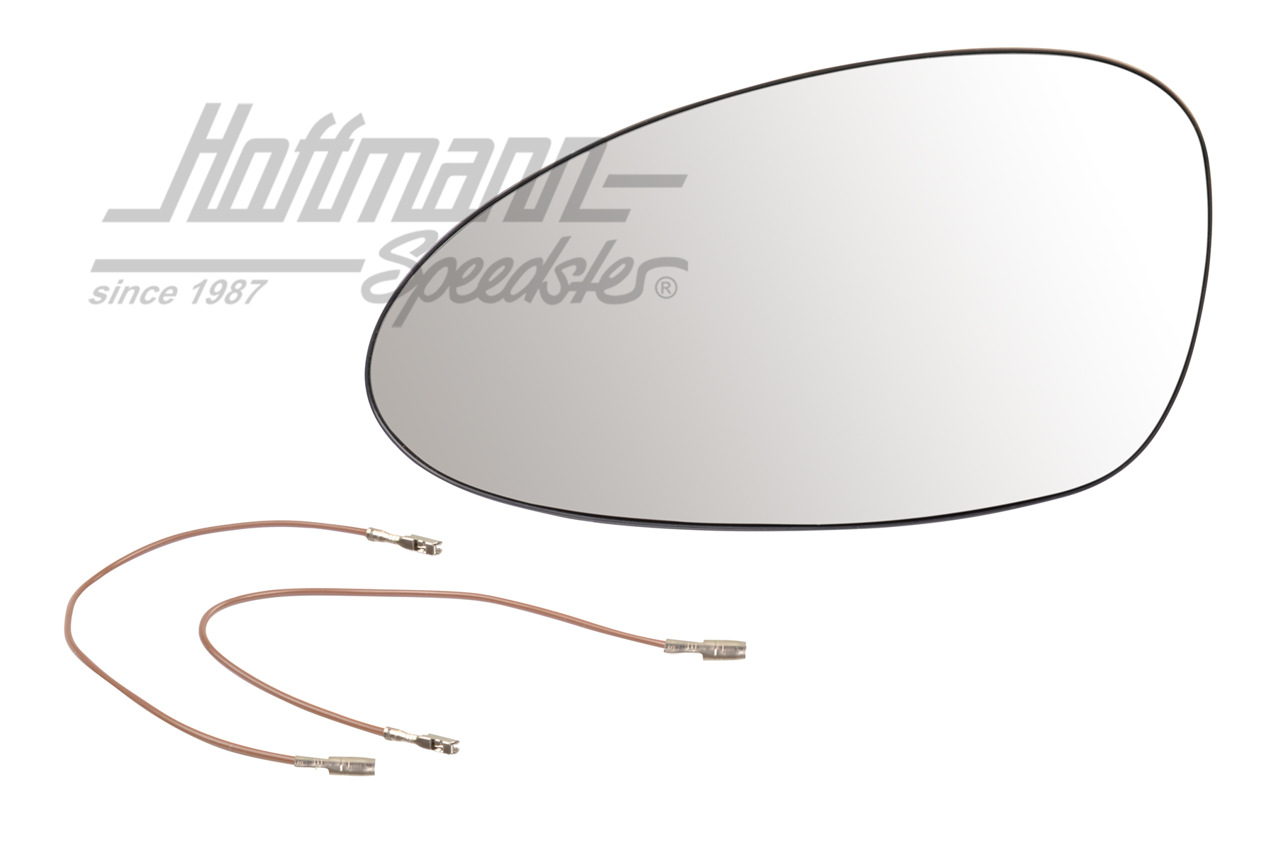 Mirror glass, electric/heatable, .91-.97, left | 965 731 035 00 | 510-9647-01