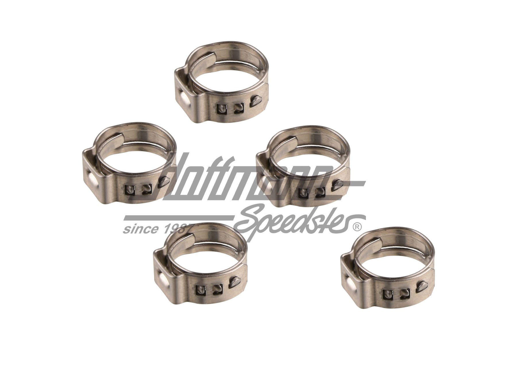 Single-ear clamps, adjustable, 11.3-13.8mm | --- --- --- | 020-0505-19