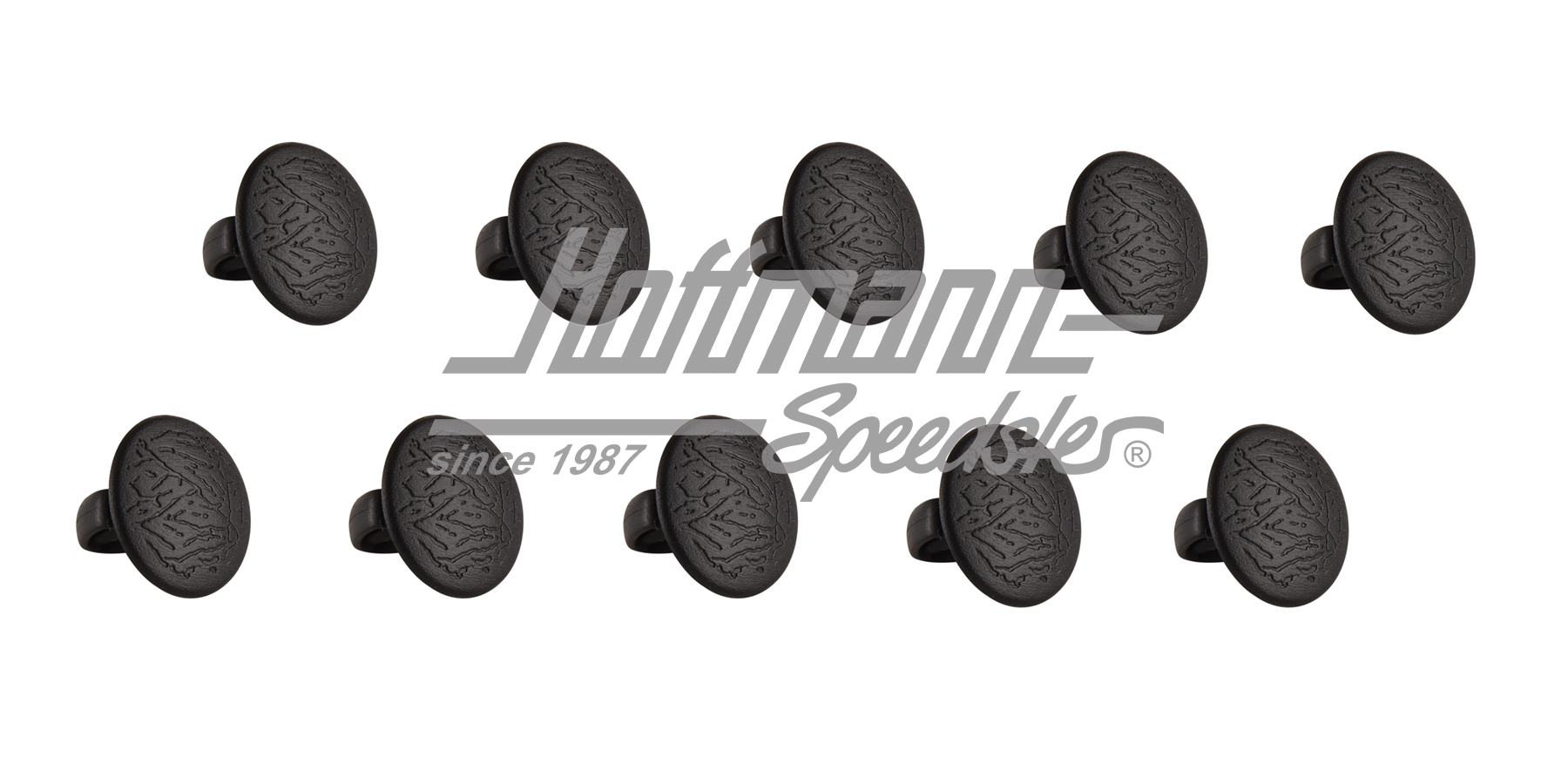 Clips, trim panels, Bus T3, black | 251 867 299  01C | 360-1551-22