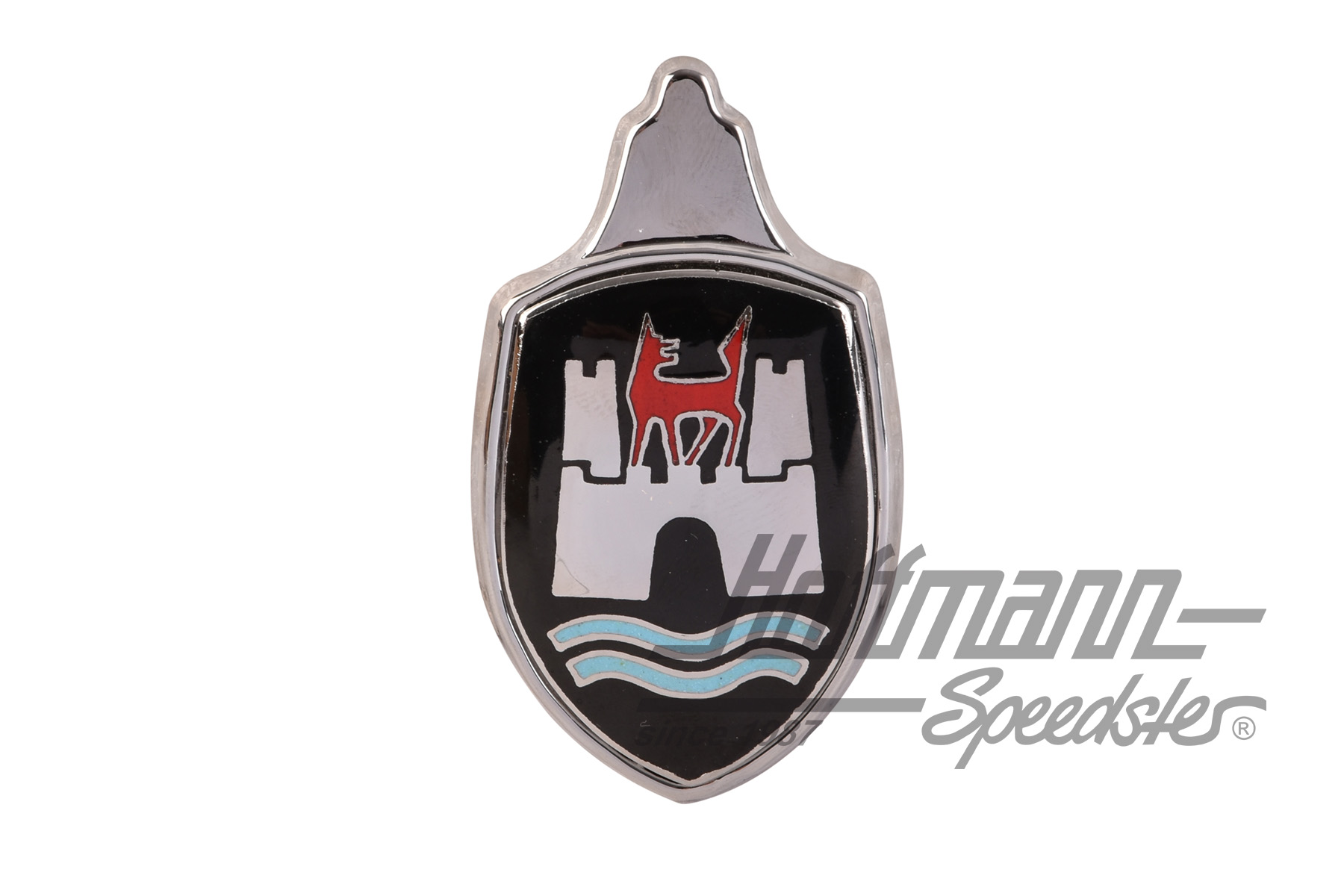 Engine hood emblem, 1600i, colored | 1BM 853 601 B | 020-2308