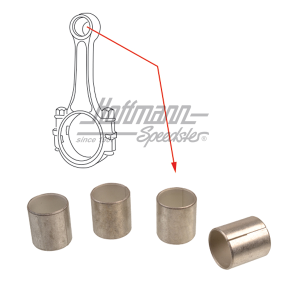 Connecting rod bushings, 1.2, 18-25KW/25-34PS                                                       