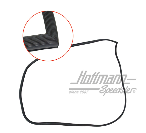 Door seal, 911 Coupé, 66-94, left/right | 911 531 095 01 | 515-0900-08
