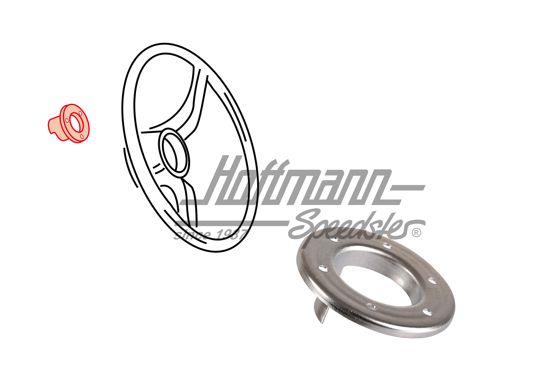 Cancelling cam, tunr indicator, 8.61-7.71 | 113 415 661 C | 020-3229-28