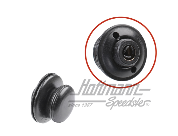 Tenax button head, 911, black                                                                       