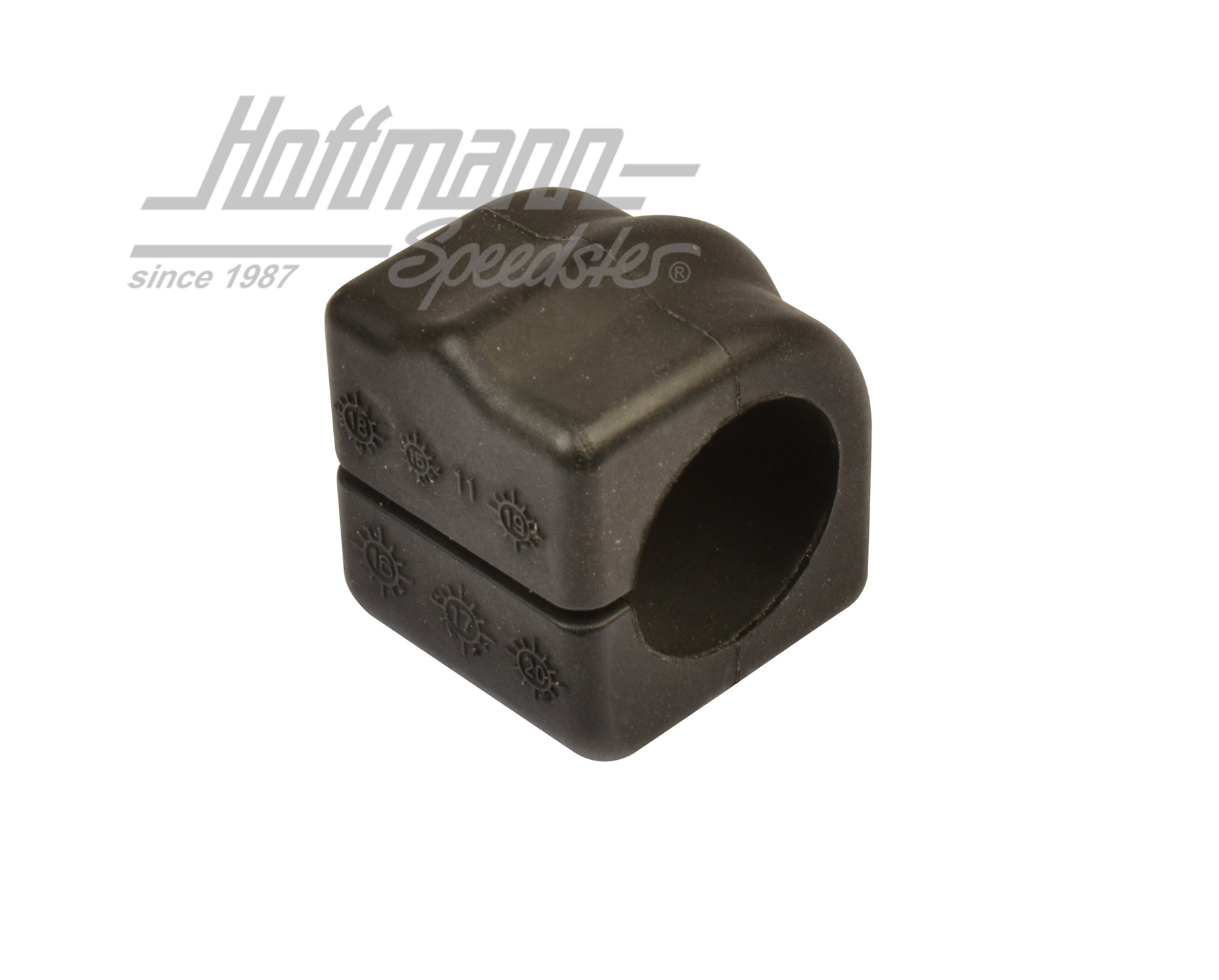 Rubber mount, stabilizer, front, 22.6mm                                                             