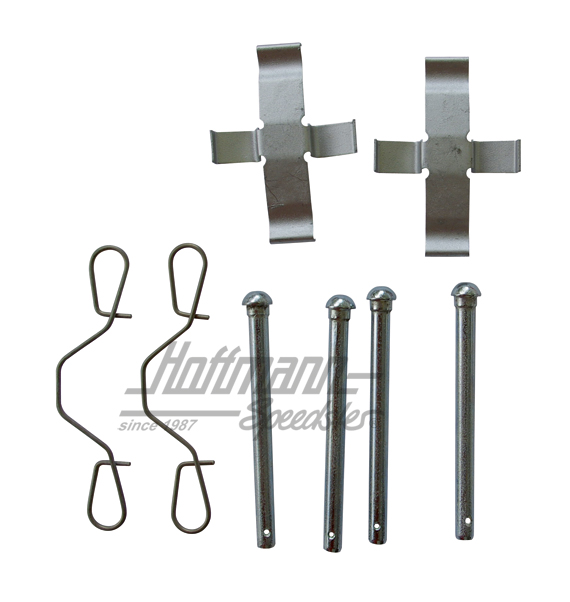 Mounting kit, brake pads, 78-83 | --- --- --- | 160-4110-50