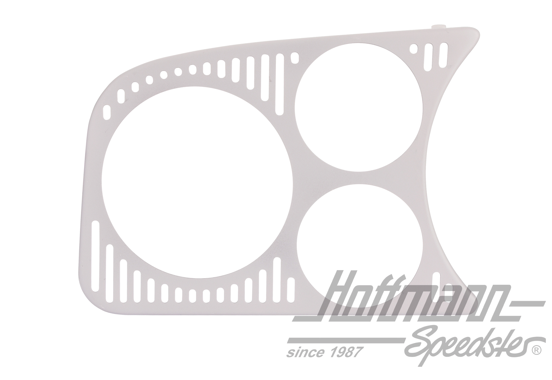Dashboard grille, 1x80/2x52, left | 113 857 207 C | 010-2811-41