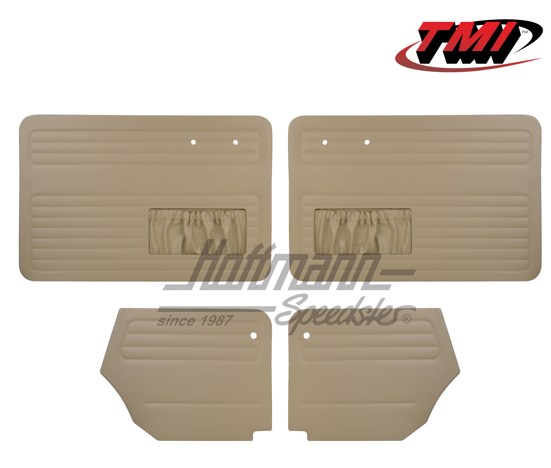 Door panels, Beetle Convertible, 64-66, beige | 10-1328-14 | 055-7565